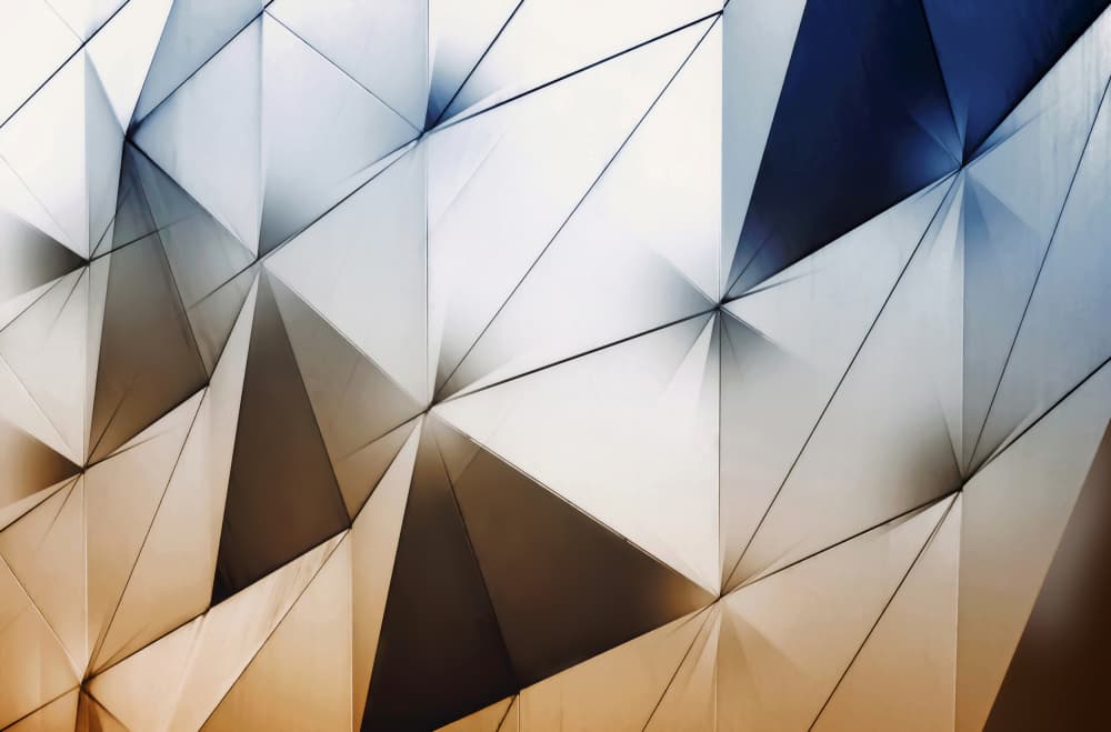 Dynamic Triangular Facade by Henk van Maastricht — canvas wall art