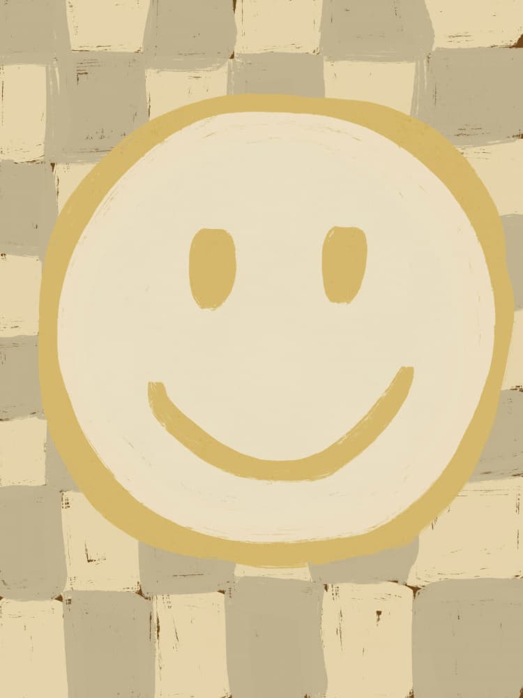 Hey smiley no 02 by Treechild — canvas wall art