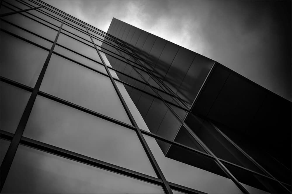 Modern Architectural Lines by Gilbert Claes — canvas wall art