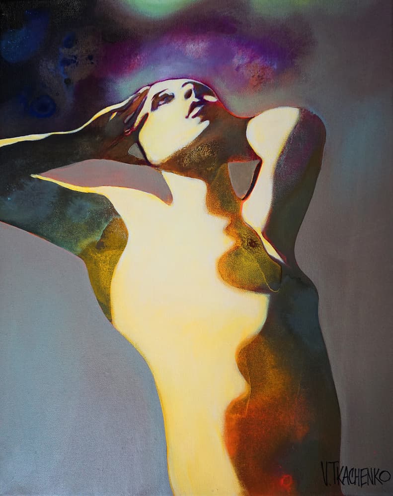 Ethereal Light Awakening by Victor Tkachenko — canvas wall art
