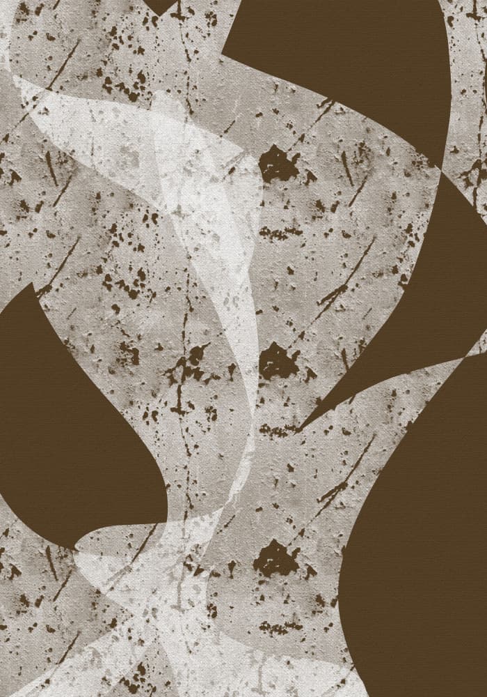 Distressed Organic Shapes by Yuli Saputra — canvas wall art