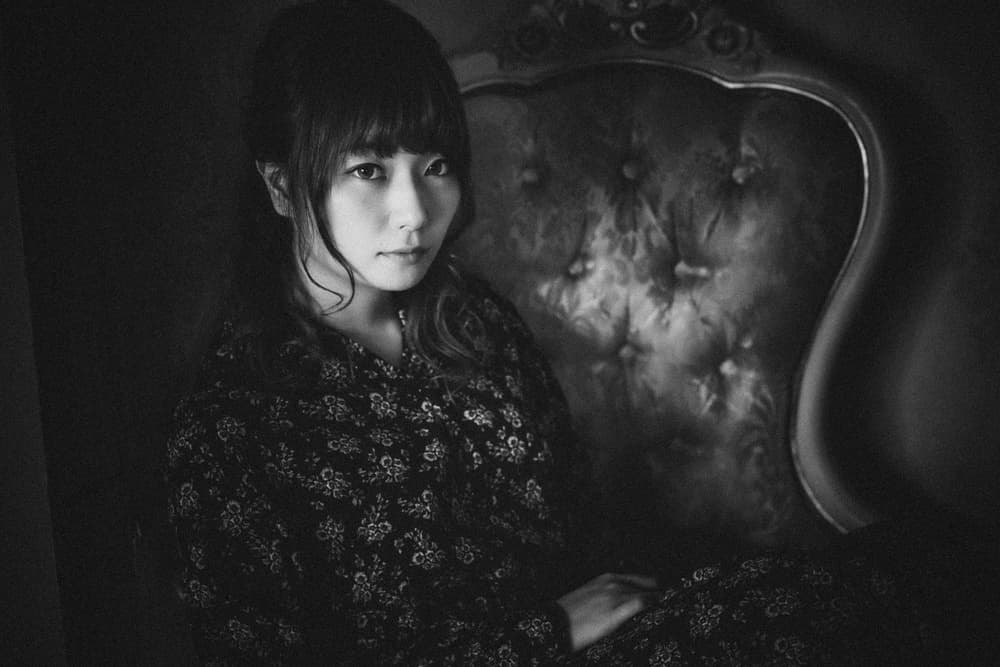 Elegant Woman Portrait by Nobu Ishijima — canvas wall art