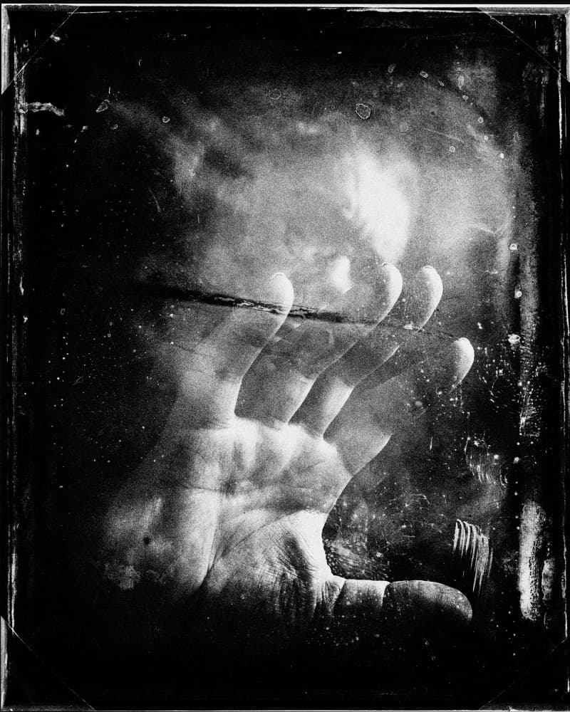 Textured Human Hand by Stefan Eisele — canvas wall art