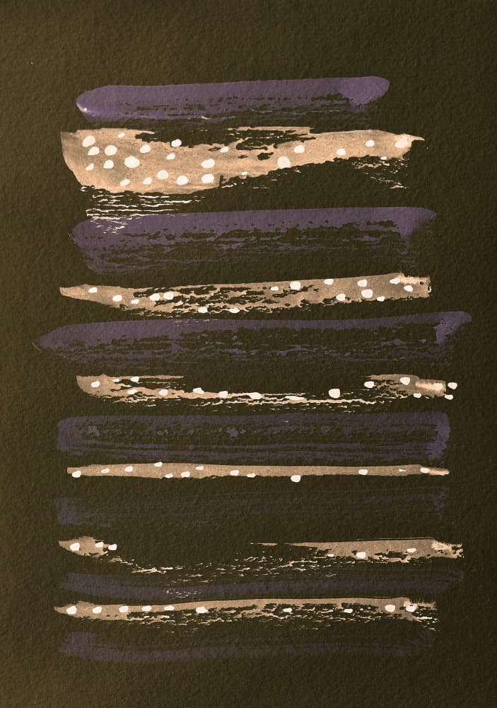 Dotted Abstract Strokes by Santhosh ch — canvas wall art