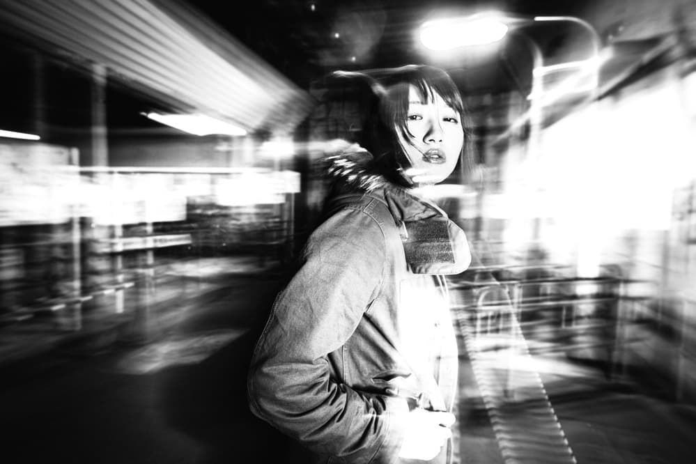 City Motion Portrait by TORU MATSUNAGA — canvas wall art