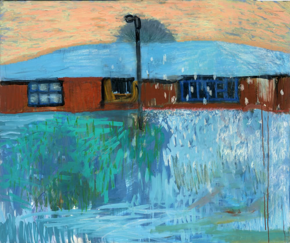 Snowy Winter House by Edward Selkirk — canvas wall art
