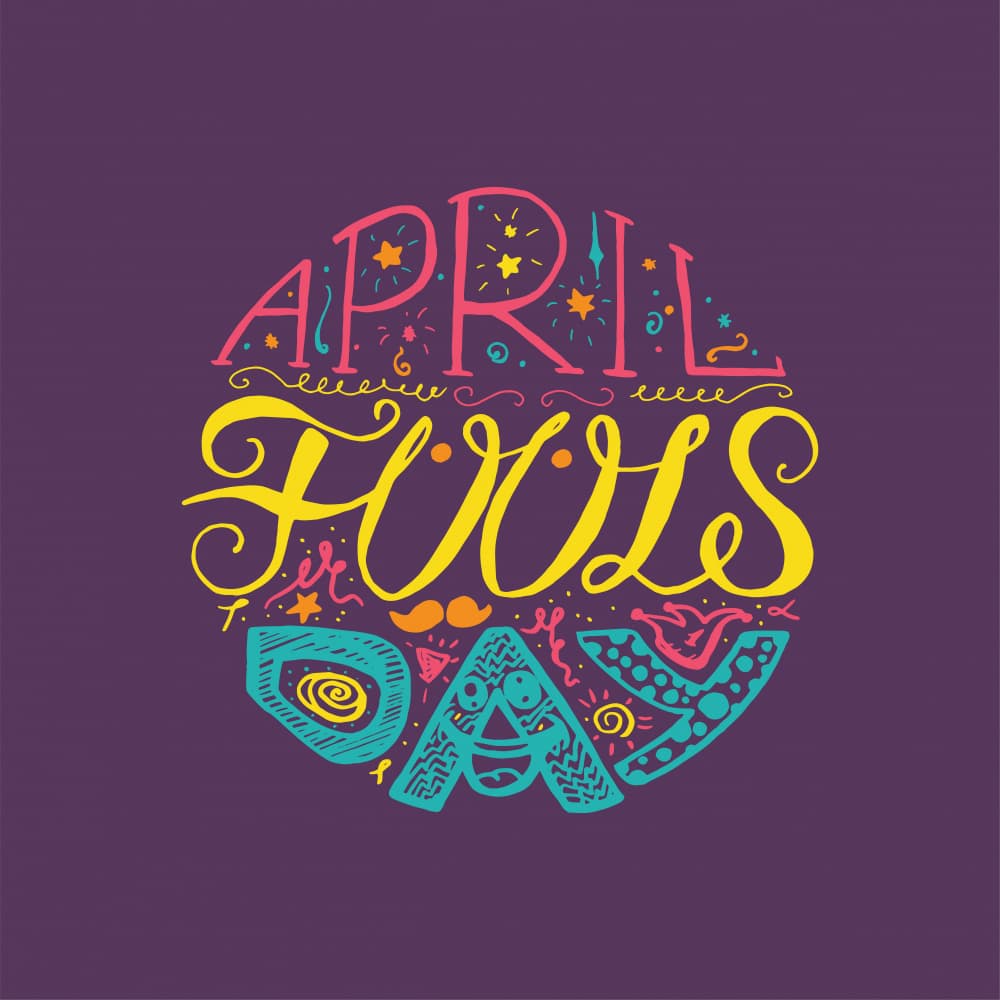 Colorful April Fools Day by Marika Barsrsind β canvas wall art