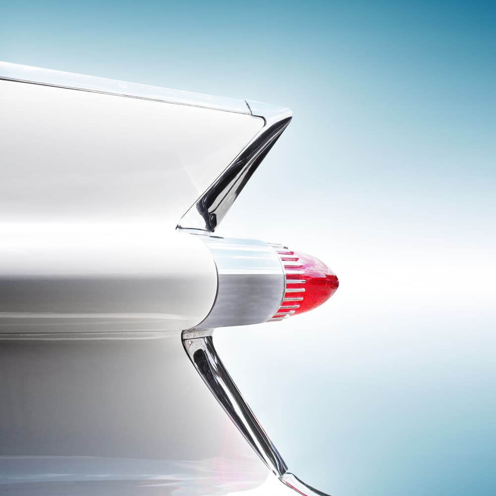 Classic Car Tail Fin by Beate Gube — canvas wall art