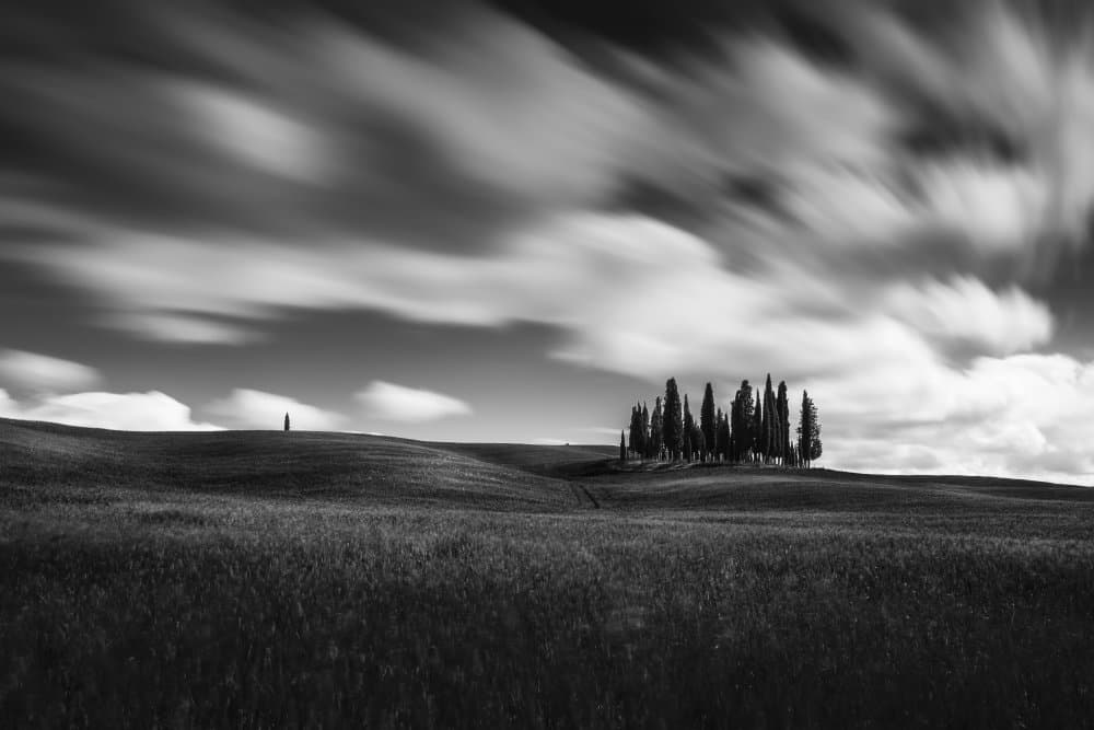 Moving Clouds Solitude by Thomas de Franzoni — canvas wall art