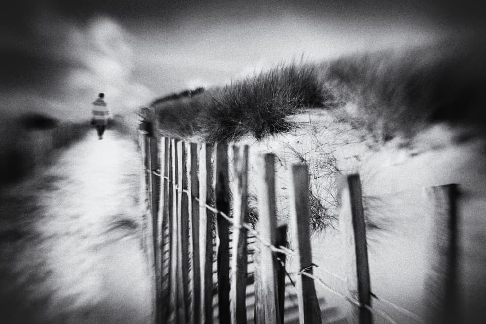 Solitary Dune Walk by Luc Vangindertael (laGrange) — canvas wall art