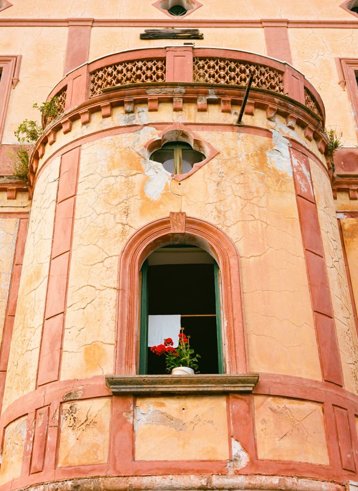 Rustic Window Flowers by Bethany Young — canvas wall art