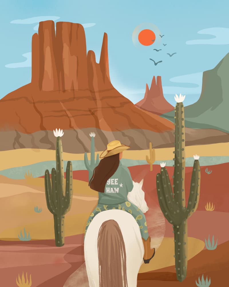 Horse Year Cowgirl