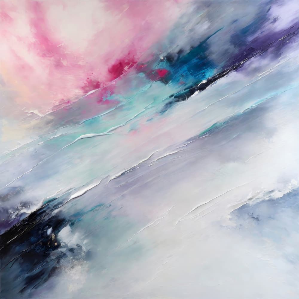 Ethereal Color Motion by Alpenglow Workshop — canvas wall art
