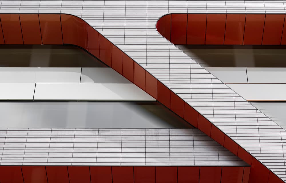 Modern Urban Geometry by Greetje van Son — canvas wall art