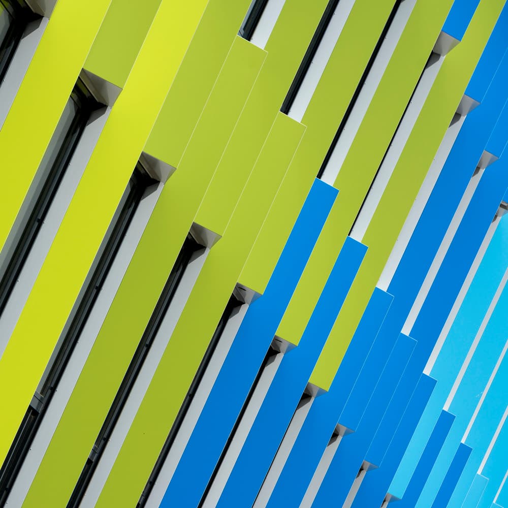 Dynamic Color Panels by Greetje van Son — canvas wall art