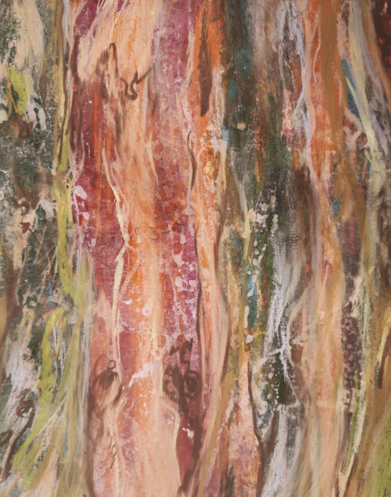 Vibrant Organic Streaks by Renee Machan Cottagecore Artist — canvas wall art