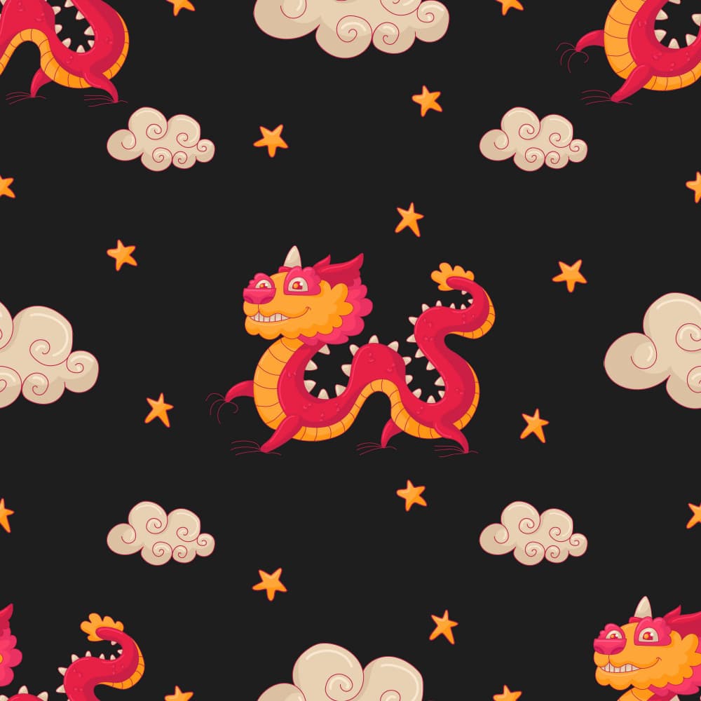 Playful Dragon Dreams by Marika Barsrsind β canvas wall art