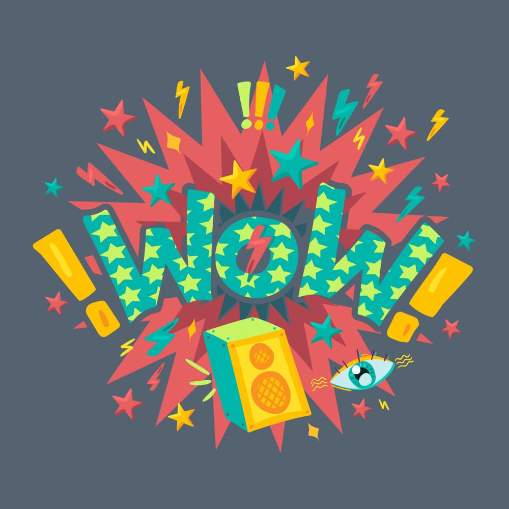 Wow Pop Art Explosion by Marika Barsrsind β canvas wall art