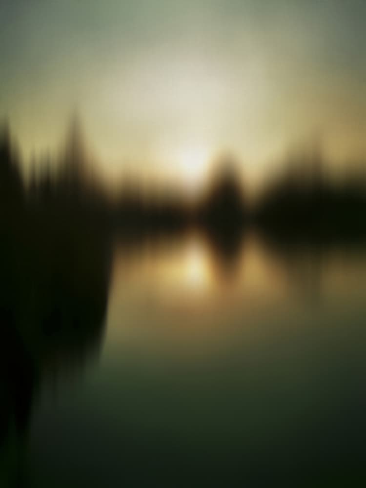 Dreamy Golden Lake by Angelo Cerantola — canvas wall art