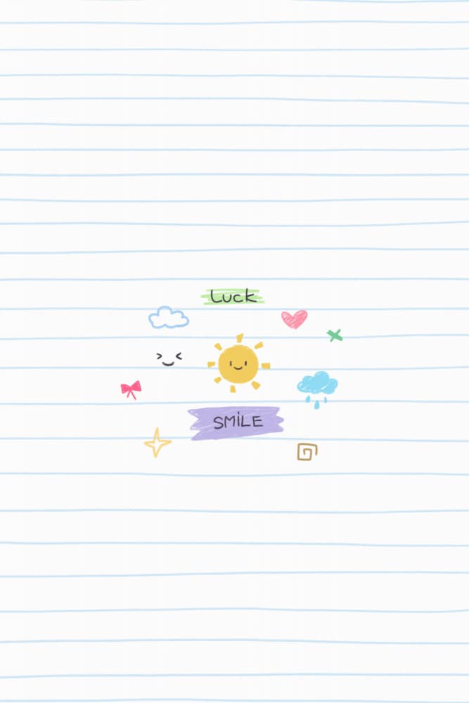 Sweet Lined Doodles by Xuan Thai — canvas wall art