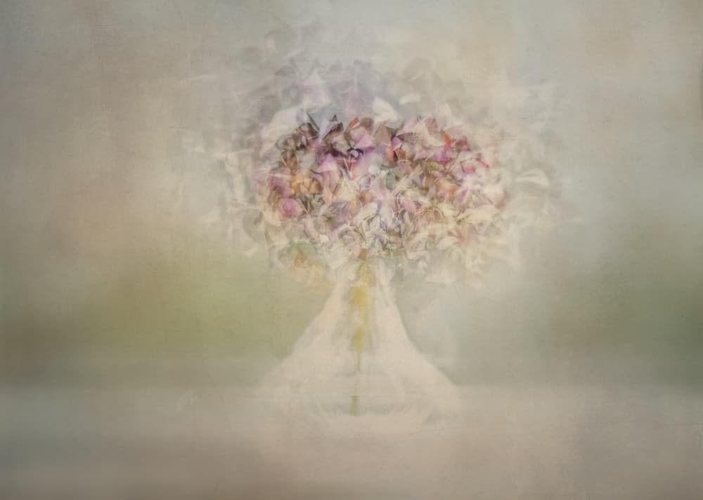 Dream bouquet by Nel Talen — canvas wall art
