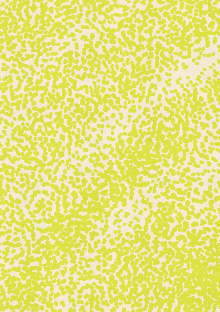 Lime Green Dot Pattern by Nicholas — canvas wall art