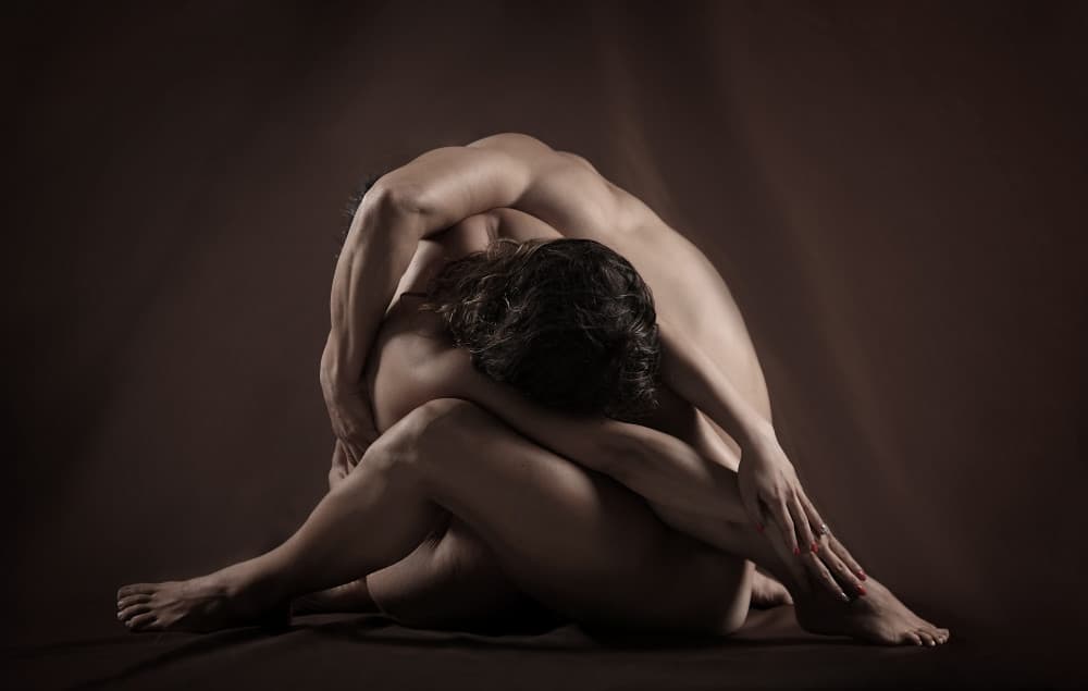 Sculptural Embrace by DDiArte — canvas wall art
