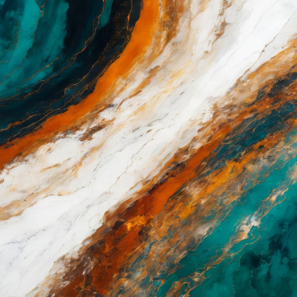 Golden Agate Flow by Alpenglow Workshop — canvas wall art