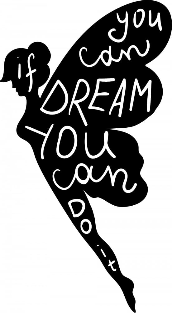 Inspirational Dream Fairy by Marika Barsrsind β canvas wall art