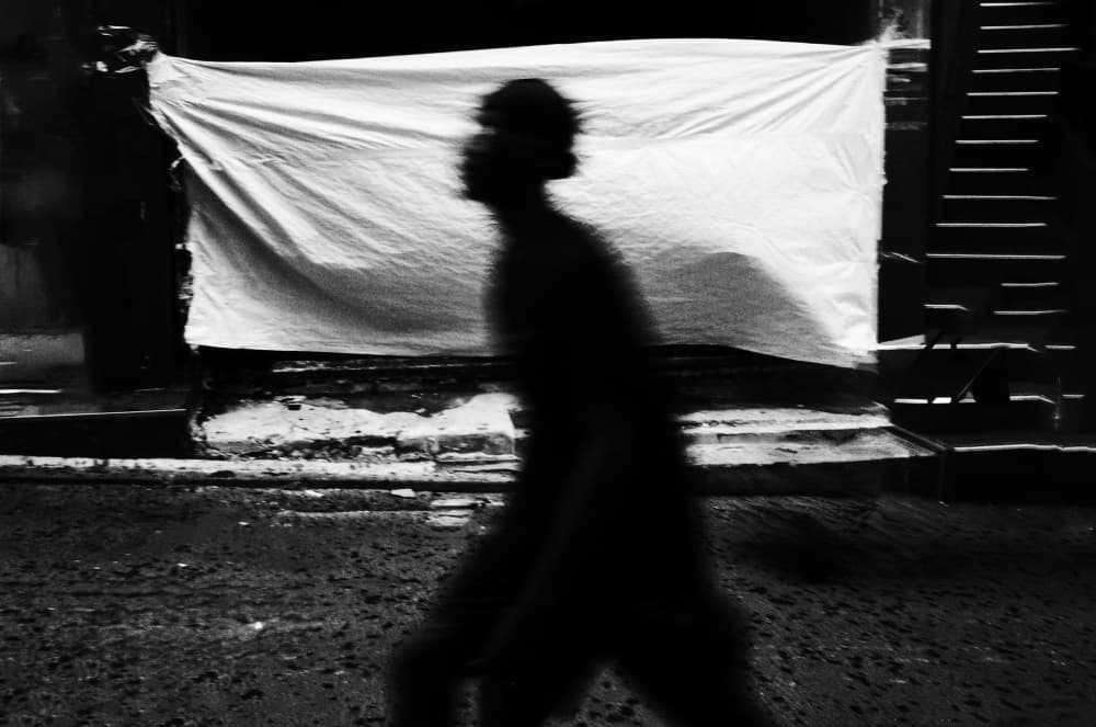 Man in Motion by Mi Young Choi — canvas wall art