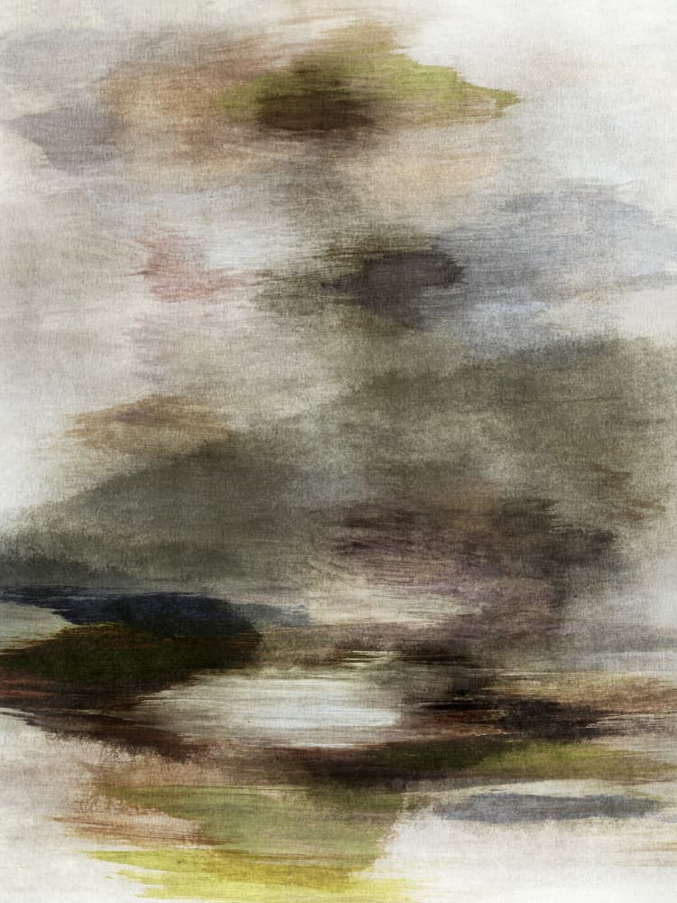 Misty Water Reflection by Gemma Bardot — canvas wall art