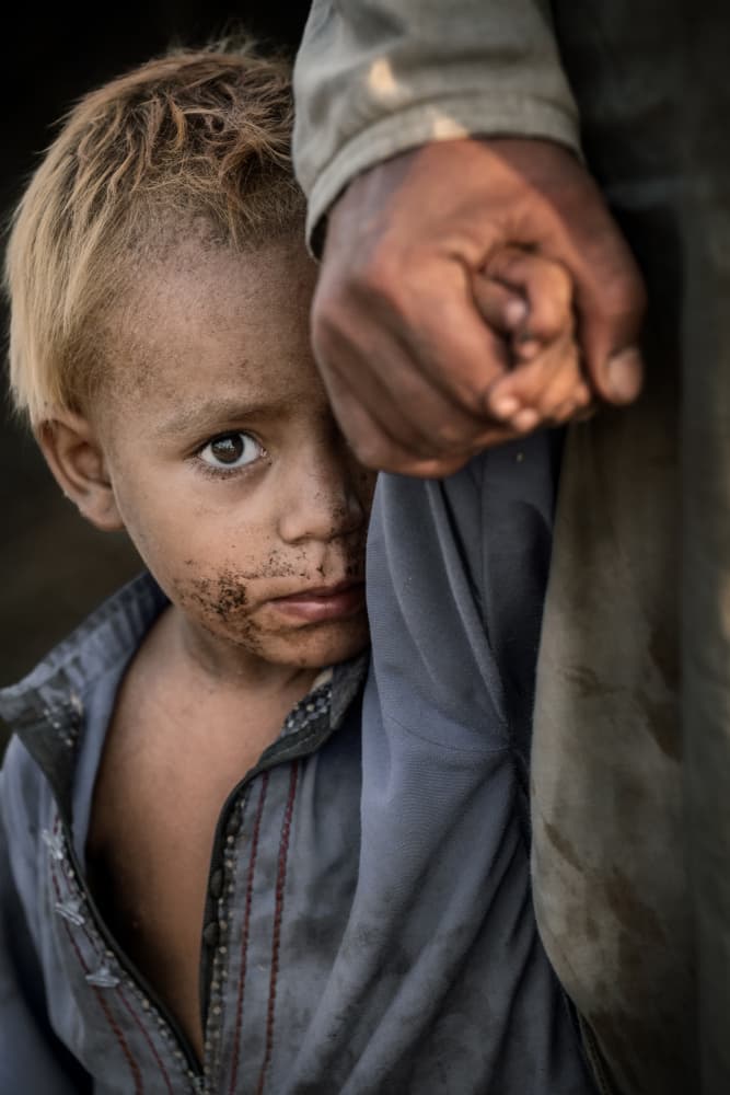 Young Boy's Gaze by Trevor Cole — canvas wall art