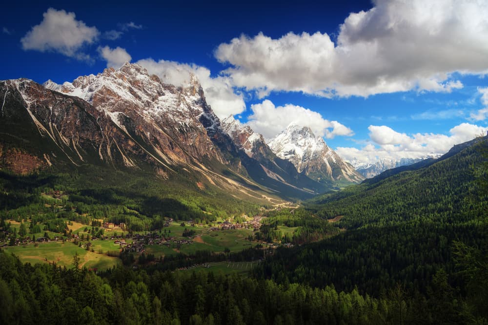 Majestic Mountain Valley by Juan Pablo de Miguel — canvas wall art