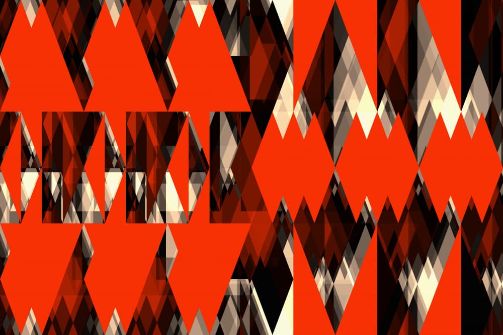 Abstract Diamond Shards by Petr Strnad — canvas wall art
