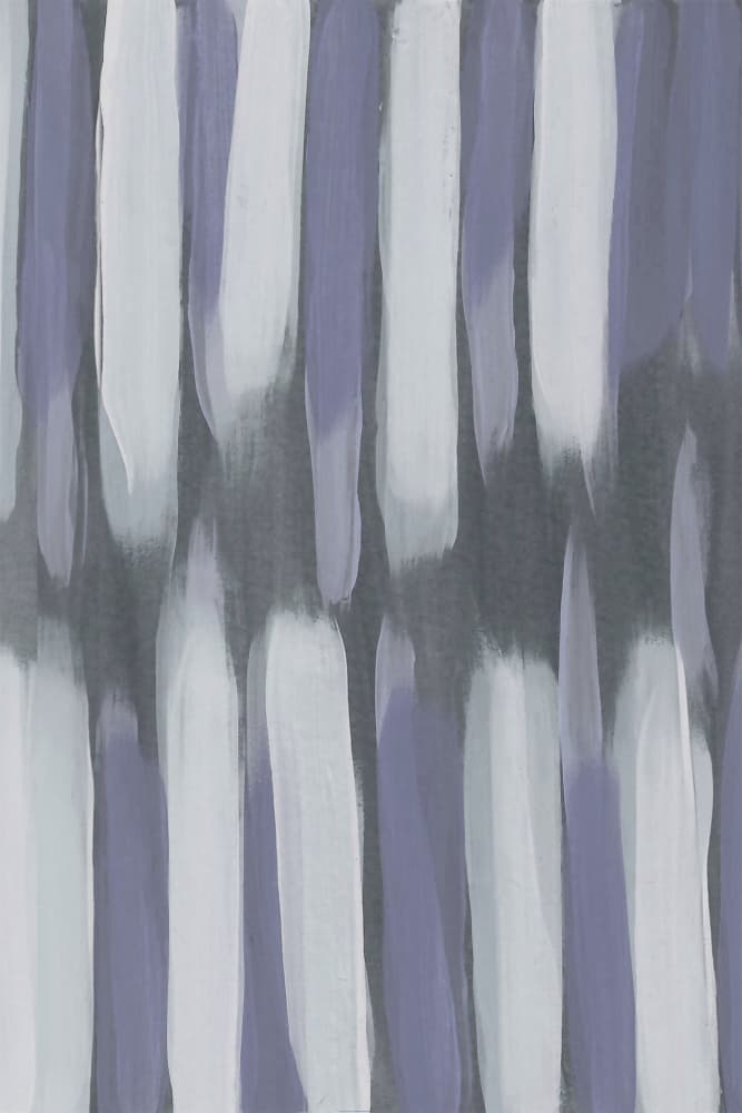 Muted Vertical Brushstrokes by Lori Ann Folz — canvas wall art