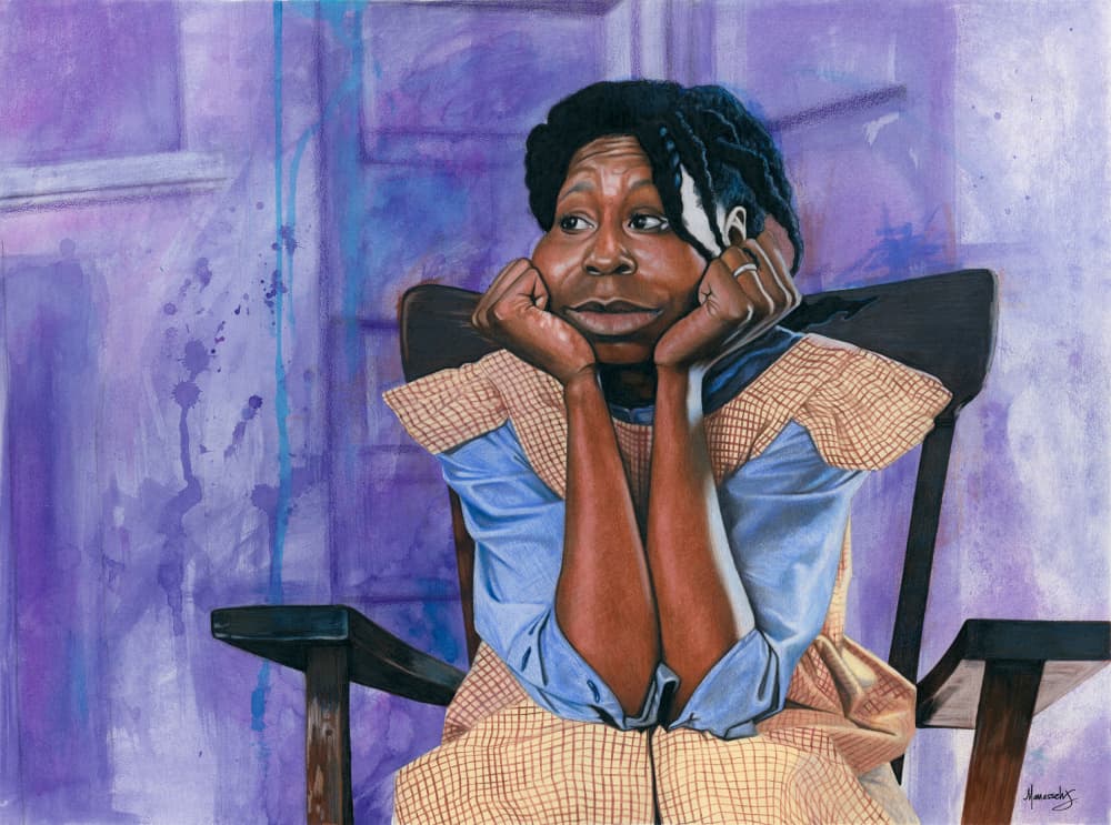 Pensive Woman in Chair by Manasseh Johnson Sr. — canvas wall art