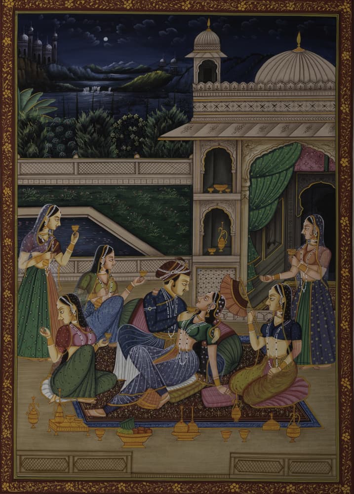Mughal Palace Night by IMAGINEERS STUDIO — canvas wall art