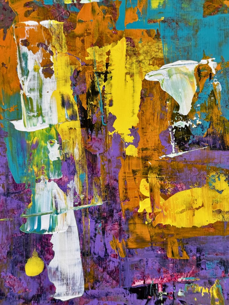 Vibrant Abstract Expression by Preston Harmon — canvas wall art