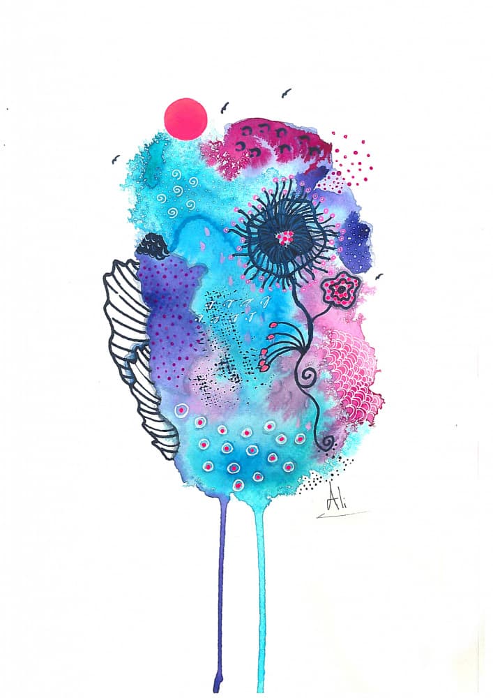Voice by Alison Charne — canvas wall art