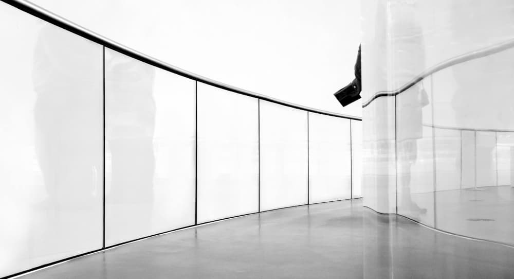 Sleek Architectural Curves by Huib Limberg — canvas wall art