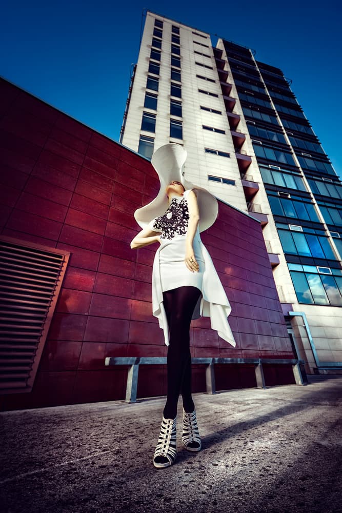 White Hat City Style by Ruslan Bolgov — canvas wall art