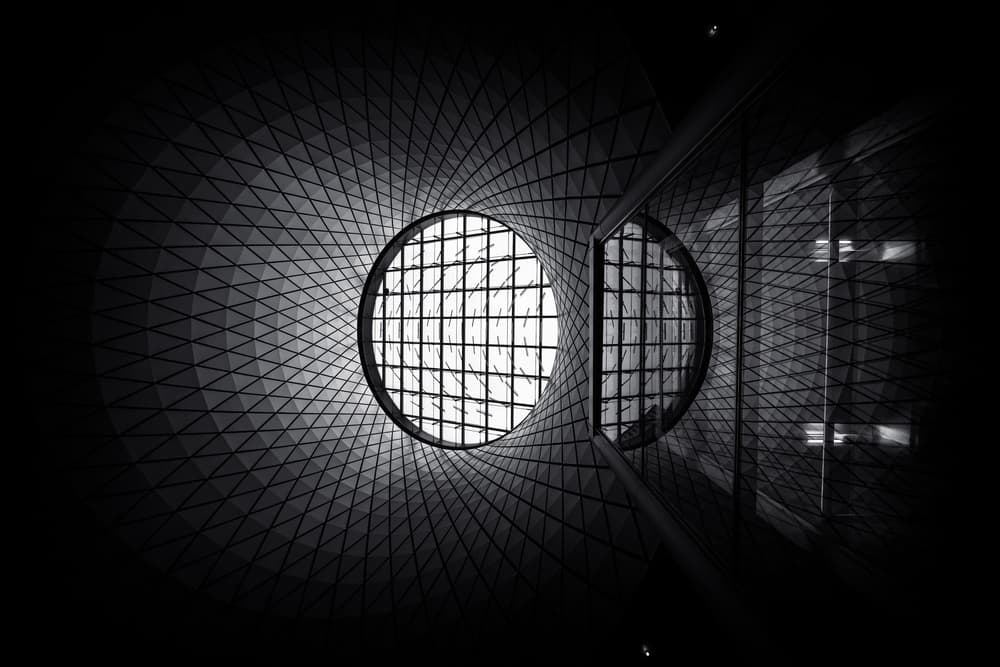 Modern Geometric Reflection by Marco Tagliarino — canvas wall art