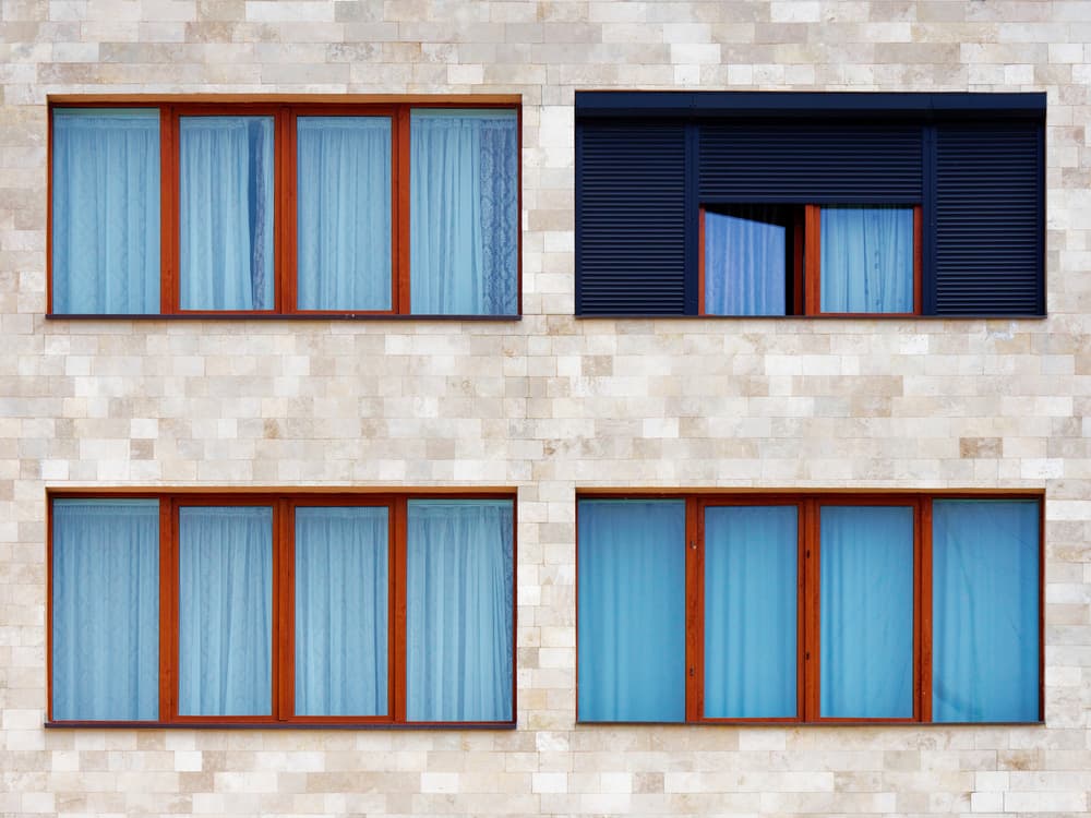 Modern Building Windows by Marius Surleac — canvas wall art