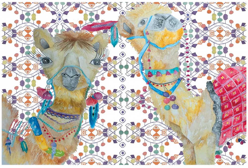 Desert Royalty by Breanna Megan Studio — canvas wall art