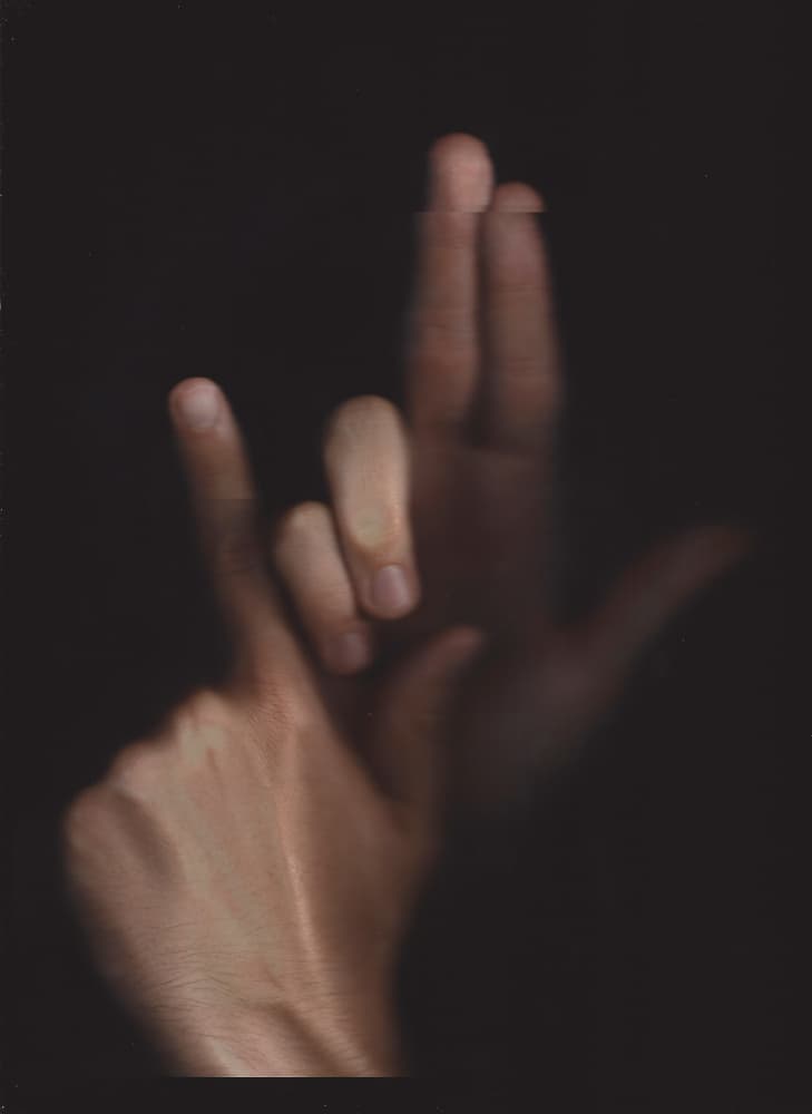 Love Sign Gesture by Rankin Willard — canvas wall art