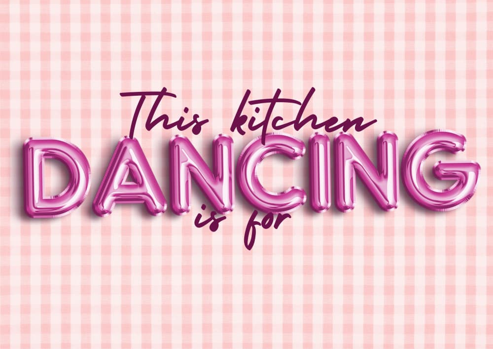 Kitchen Dancing Fun by Julia Ramiro — canvas wall art