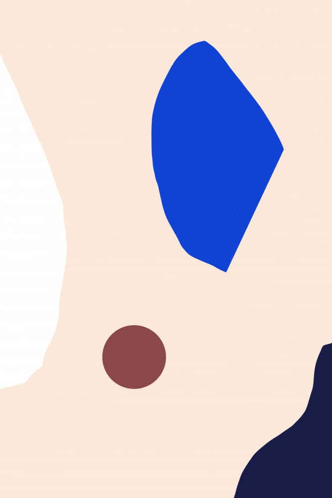 Serene Color Blocks by Maren Gross — canvas wall art