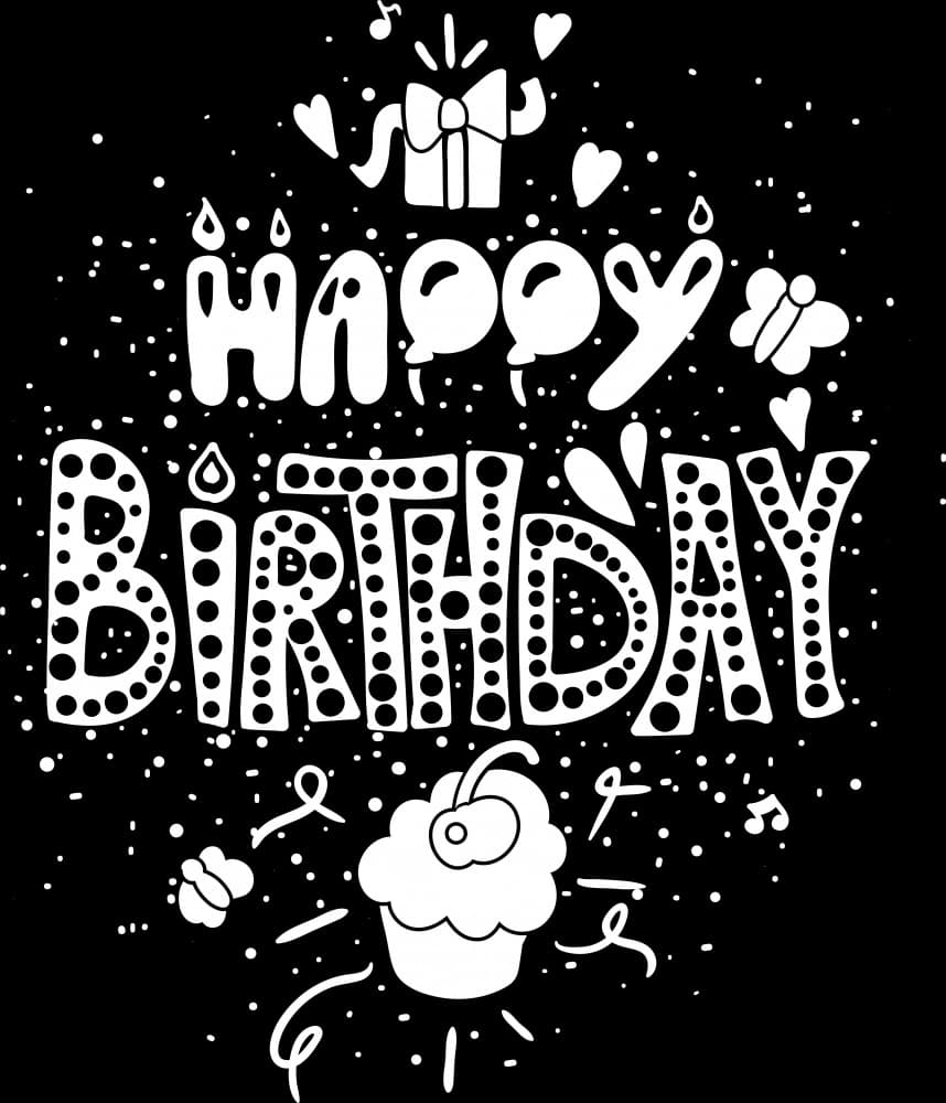 Happy Birthday Celebration by Marika Barsrsind β canvas wall art