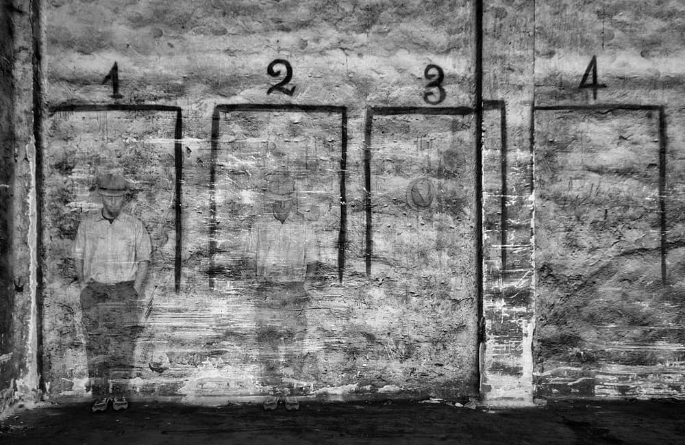 Fading Man Numbered Walls by Carlo Ferrara — canvas wall art