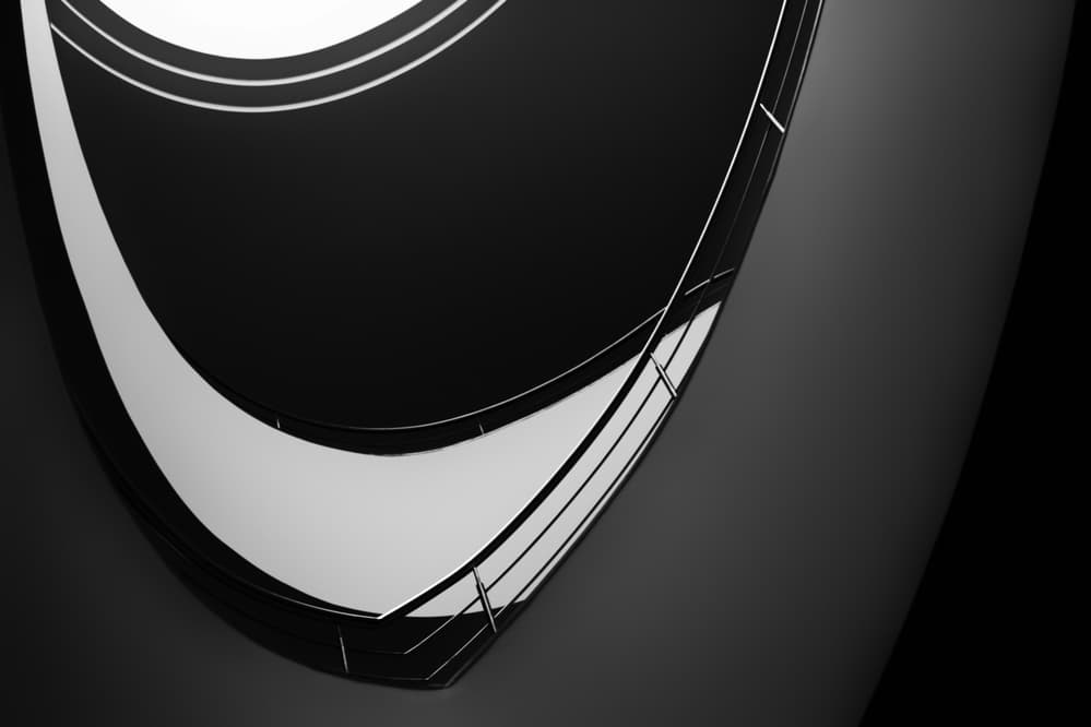 Modern Architectural Curves by Jeroen van de Wiel — canvas wall art
